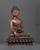 oxidized-shakyamuni-buddha-sculpture
