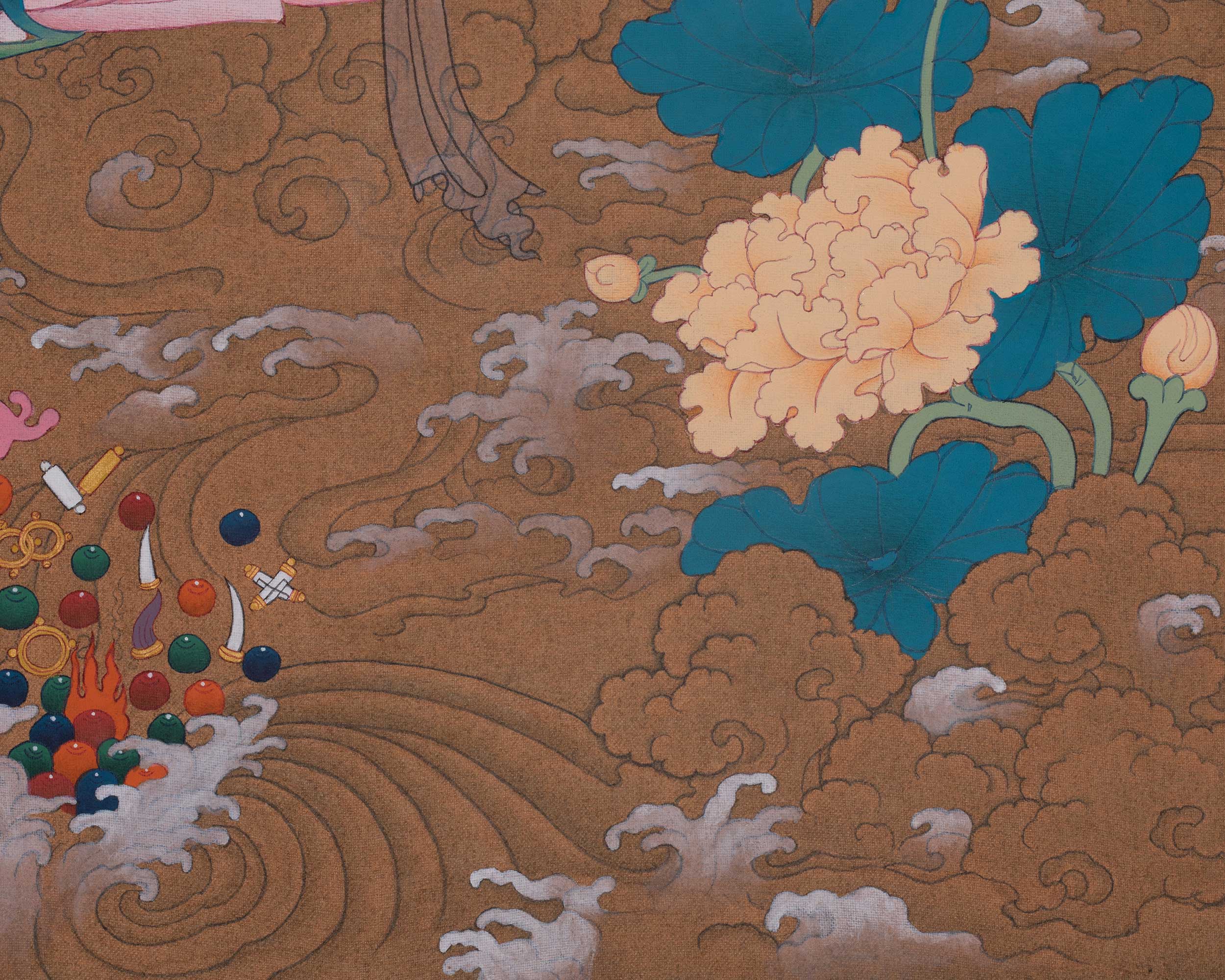Green Tara Compassion Deity Artwork | Shyama Tara | Mother of Liberation