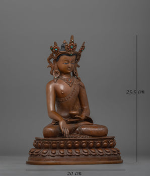 Crown Siddhartha Gautam Shakyamuni Buddha 