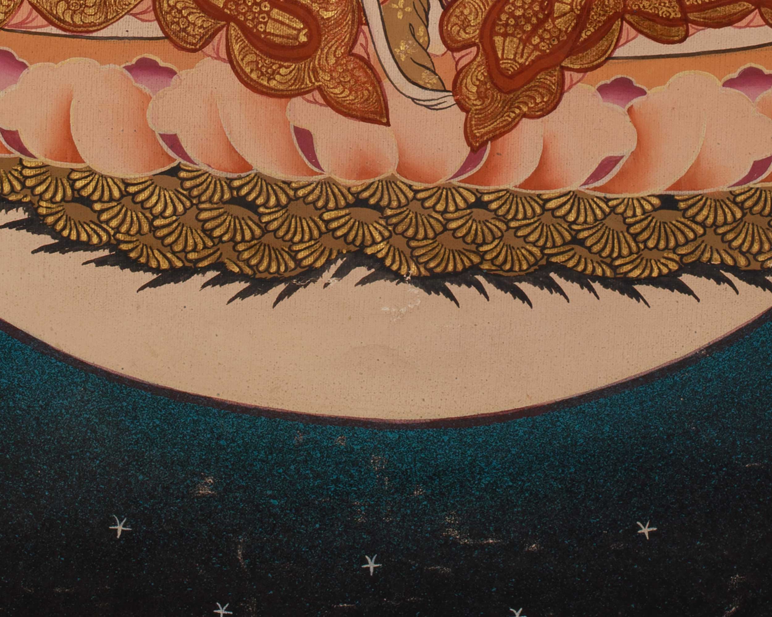 Wisdom Deity Guru Rinpoche Art | Embodiment of Enlightened Presence