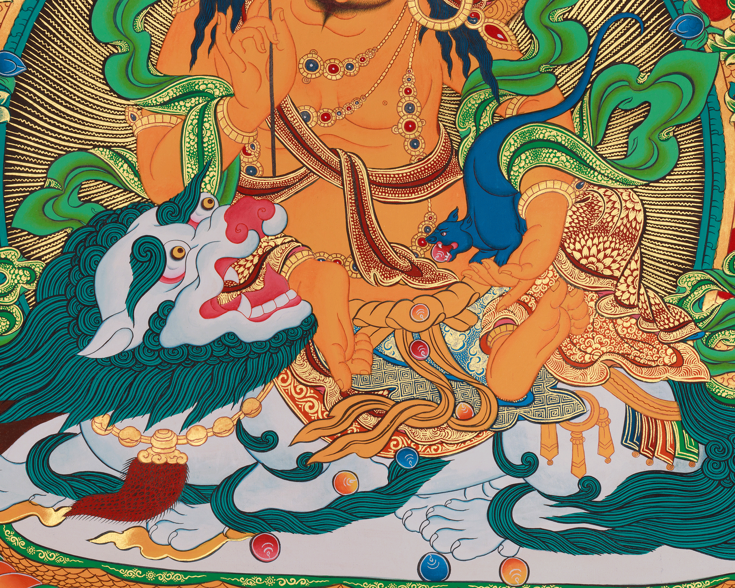 Namtoshe Wealth Deity Art | The Wealth God | God Vaishravana