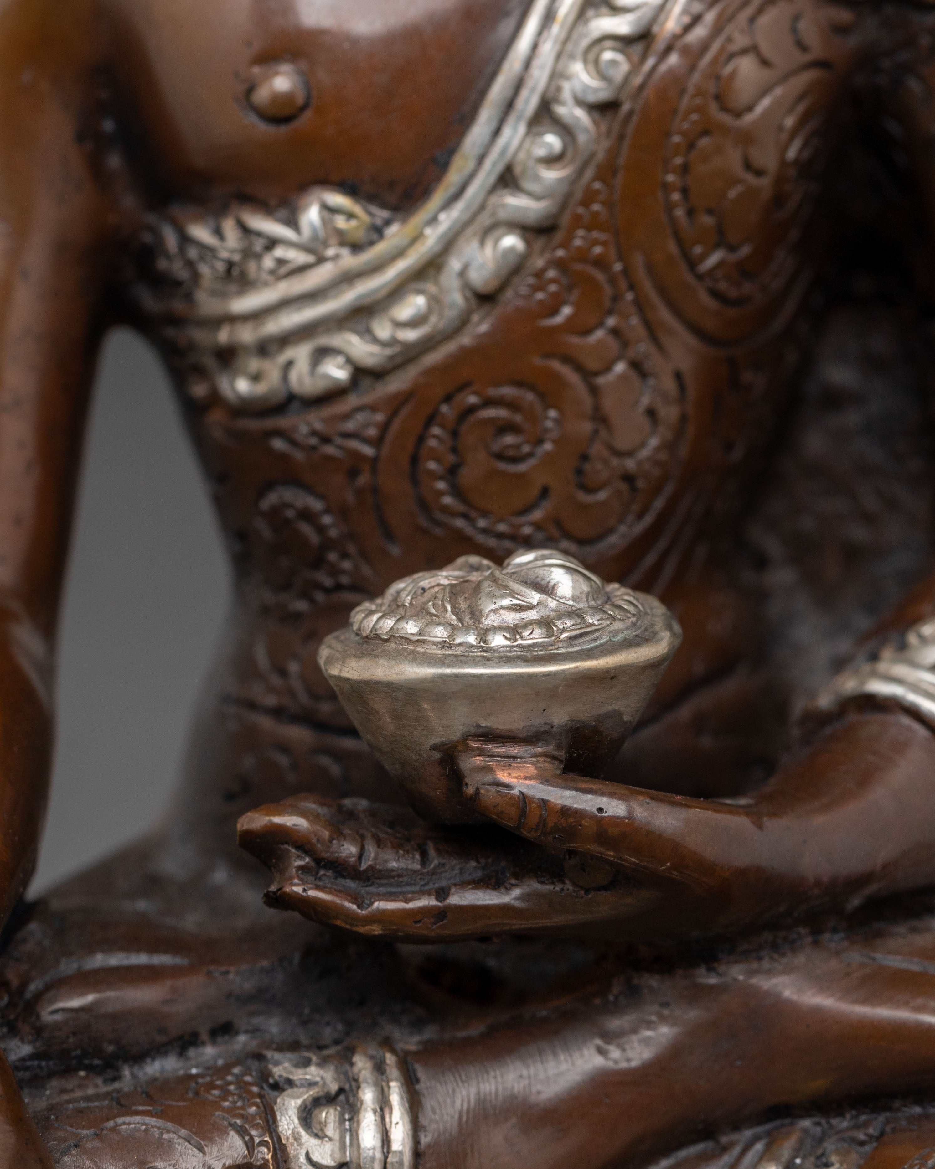 Shakyamuni Buddha Statue Of Divine Enlightenment | Sacred Meditation Altar Decor