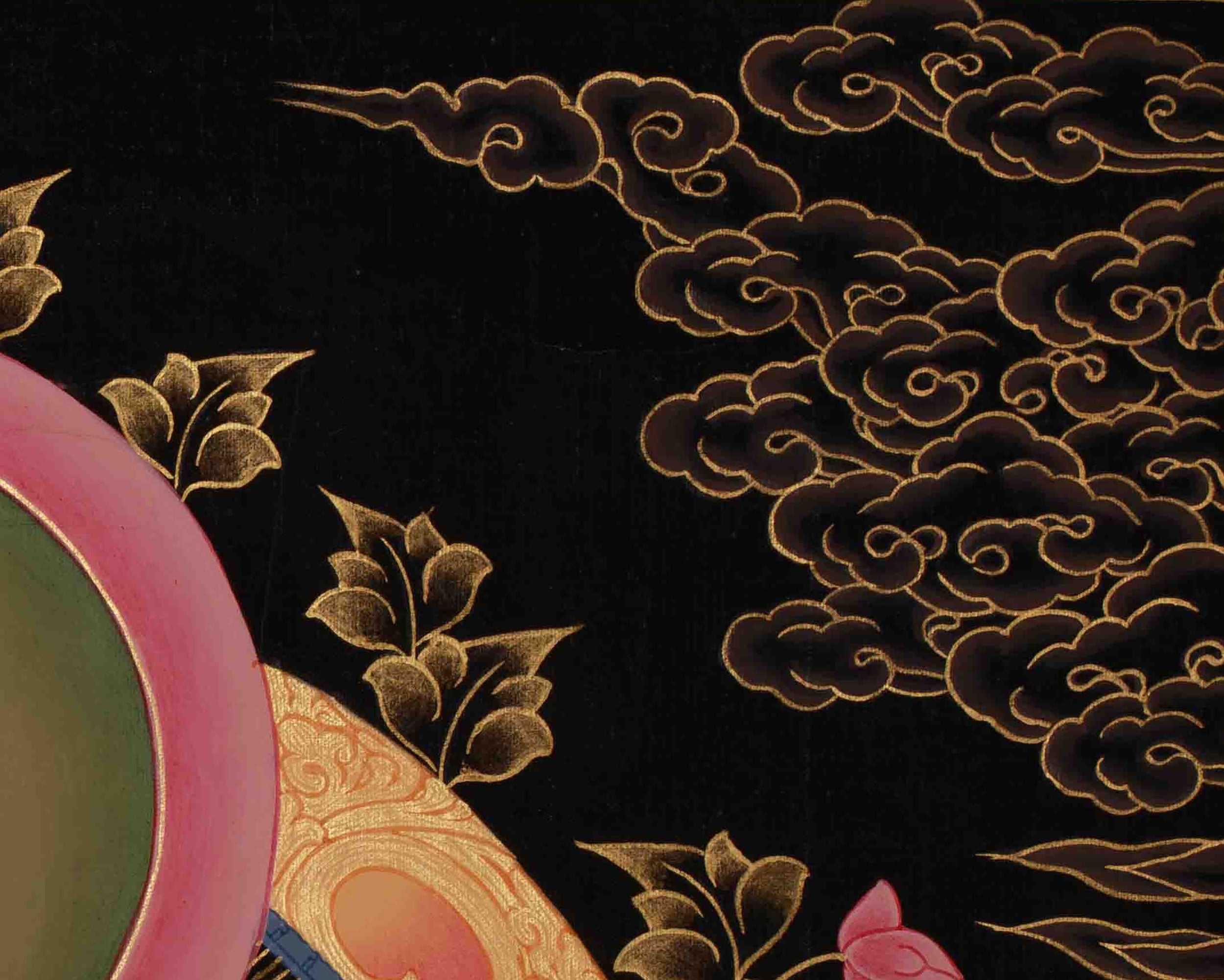 Himalayan Amitabha Buddha Art | Radiating Boundless Light and Serenity