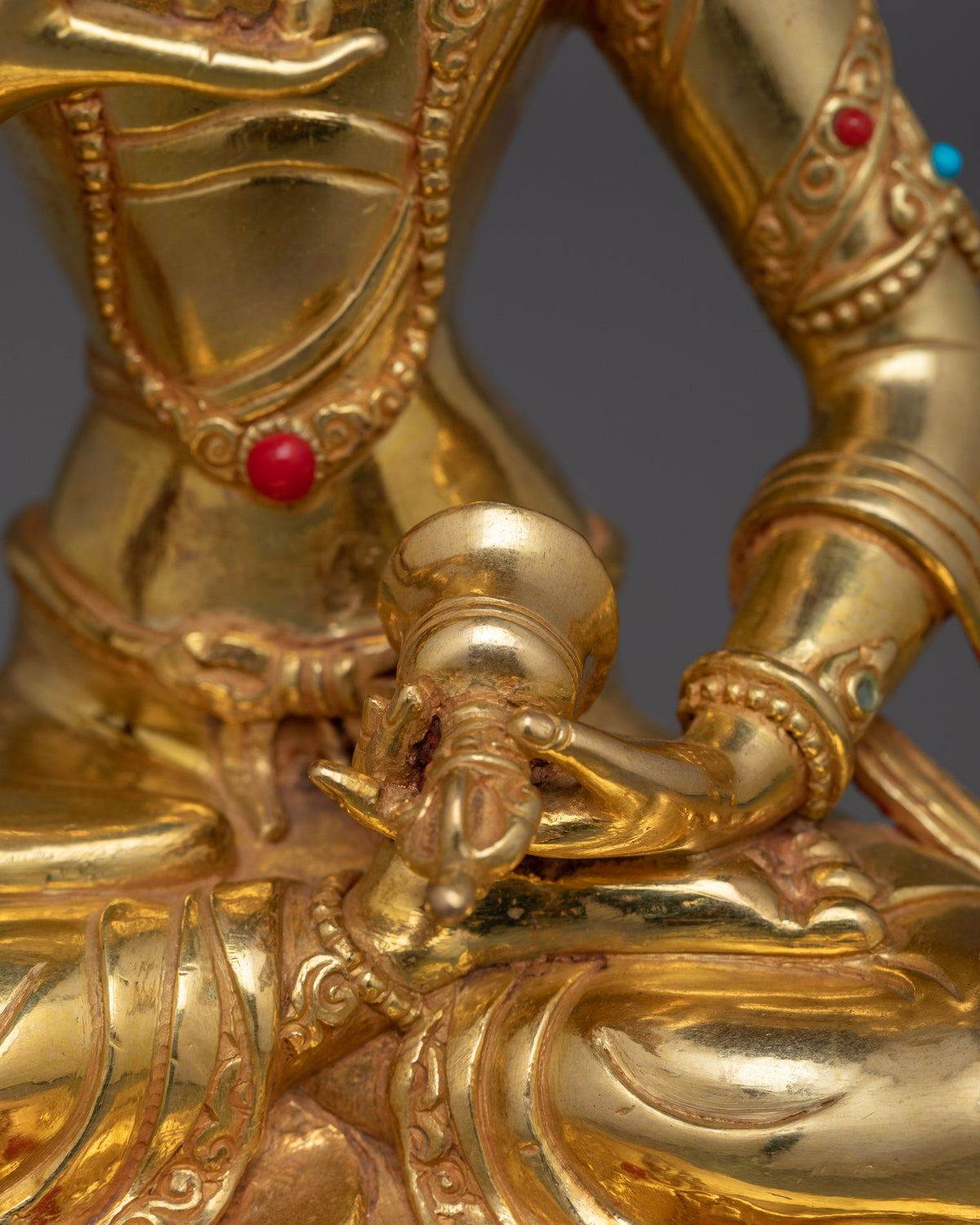 Vajrasattva Tibetan Dorje Sempa Figurine | Protector of Purity and Enlightenment