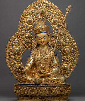 Lotus Born Padmasambhava Sculpture 