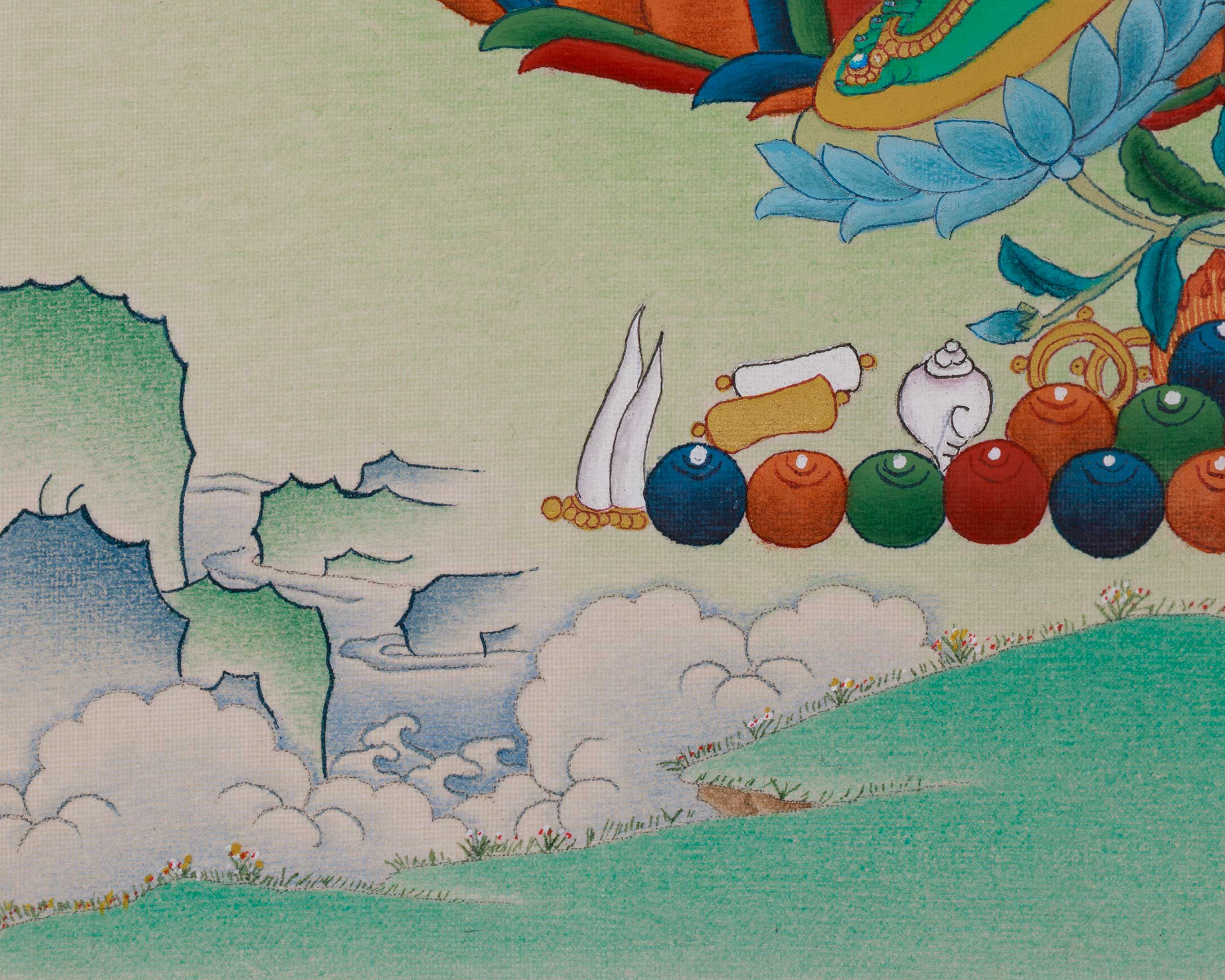 Green Tara Bodhisattva Art | Revered Deities In Tibetan Buddhism | Mother of all Buddhas