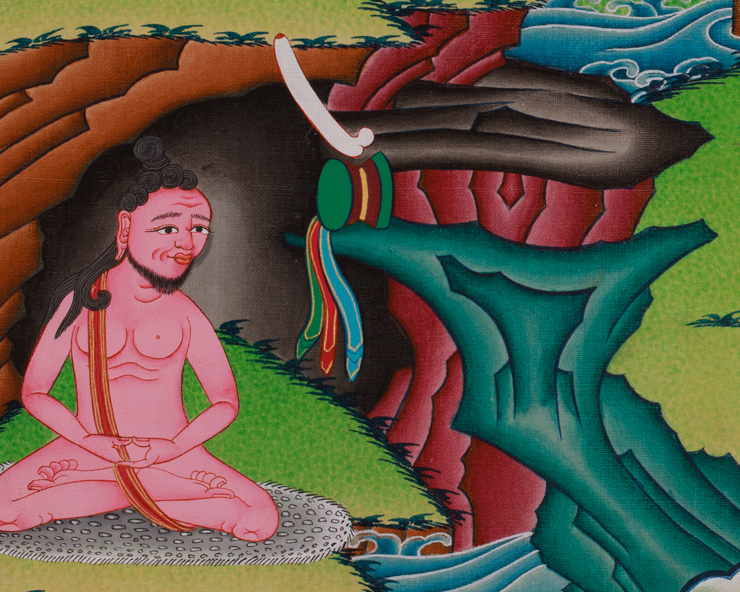 Tibetan Vajrayogini Thangka | Wisdom and Transformation Deity