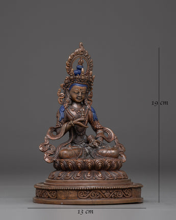Handmade Copper Statue of Vajrasattva 