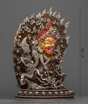 two-armed bernagchen mahakala dharma protector 