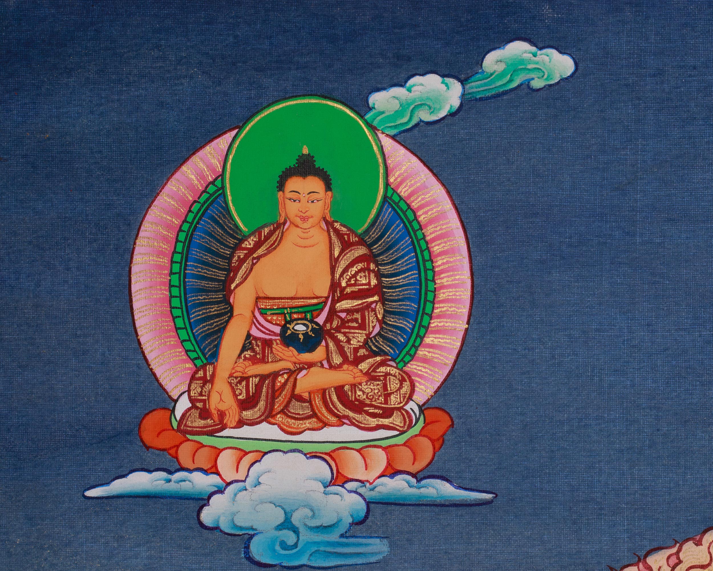 Himalayan Chenrezig Mandala Art | Infinite Compassion and Enlightened Wisdom