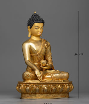 shakyamuni-buddha-copper idol 