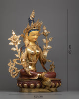 green-tara-altar-statue