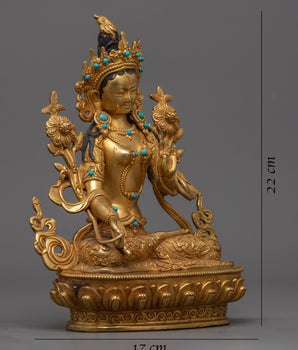 buddhist-goddess-white-tara-statue