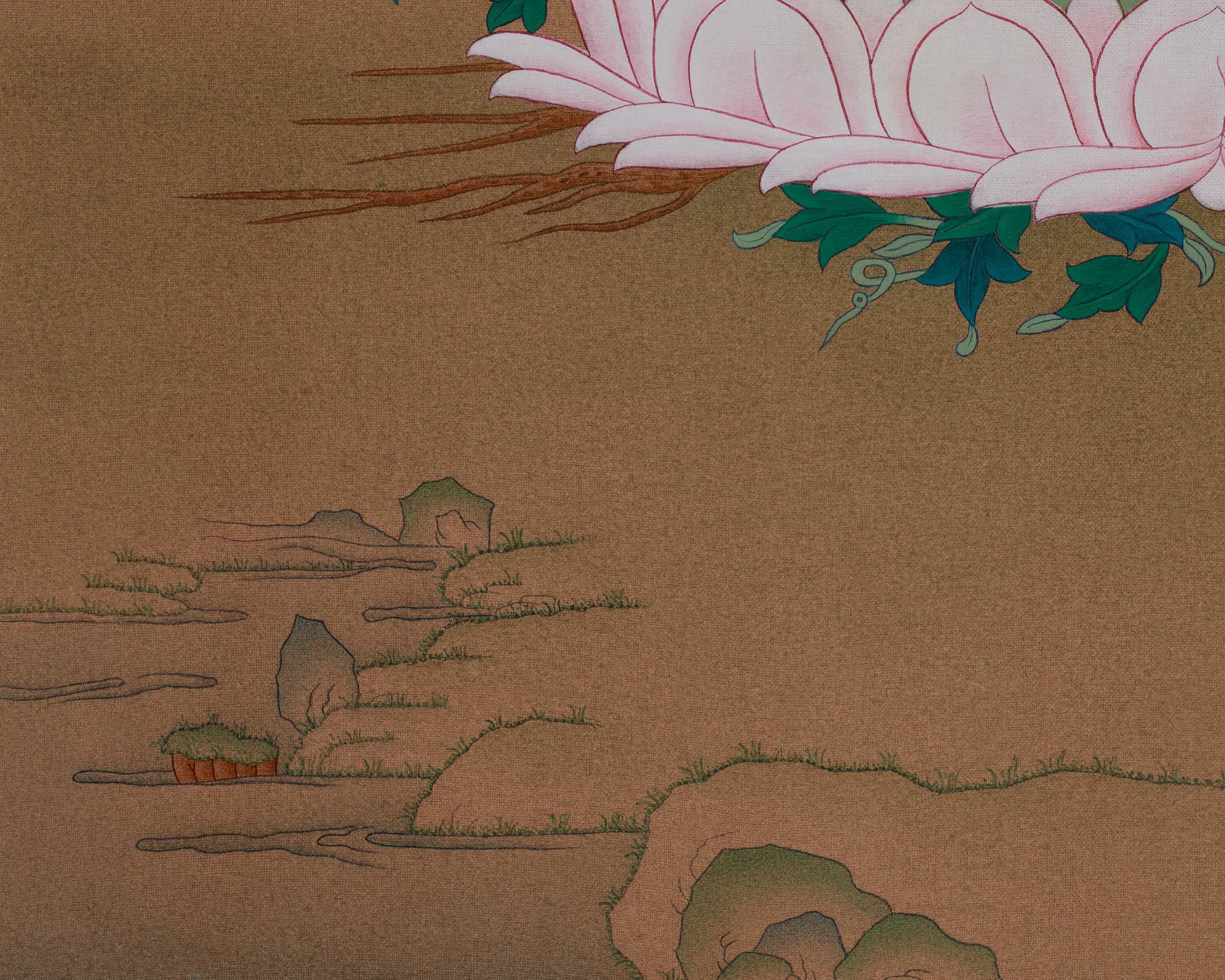 Sacred Shakyamuni Buddha Thangka | Enlightened Teacher | Sage Of Shakya Clan