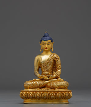 Infinite Light Golden Buddha Amitabha Artwork