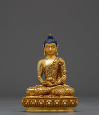 Infinite Light Golden Buddha Amitabha Artwork