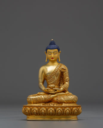 Infinite Light Golden Buddha Amitabha Artwork