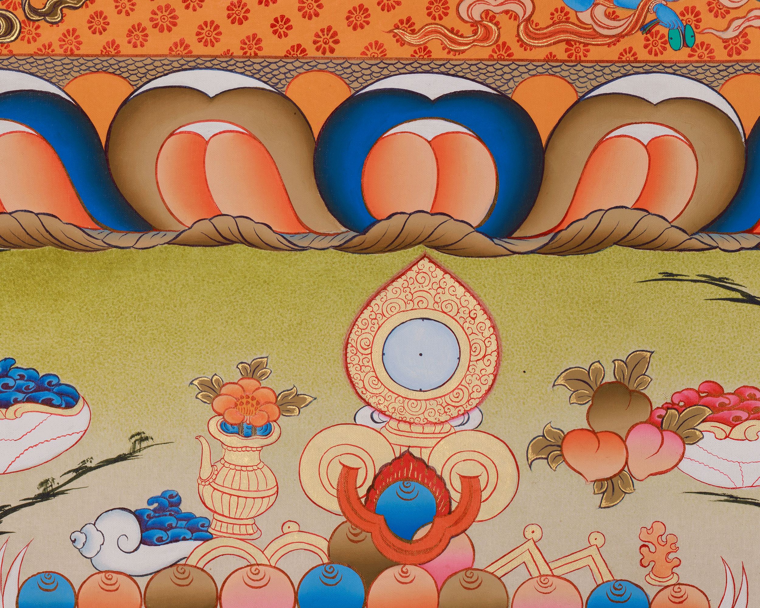 Sacred Vajrayogini Thangka | A Powerful Buddhist Dakini Painting