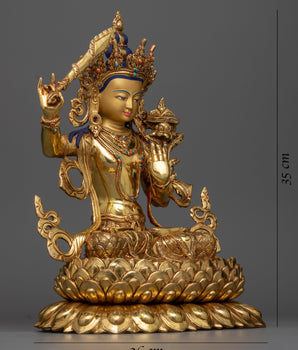 manjushri-bodhisattva-of-wisdom sculpture