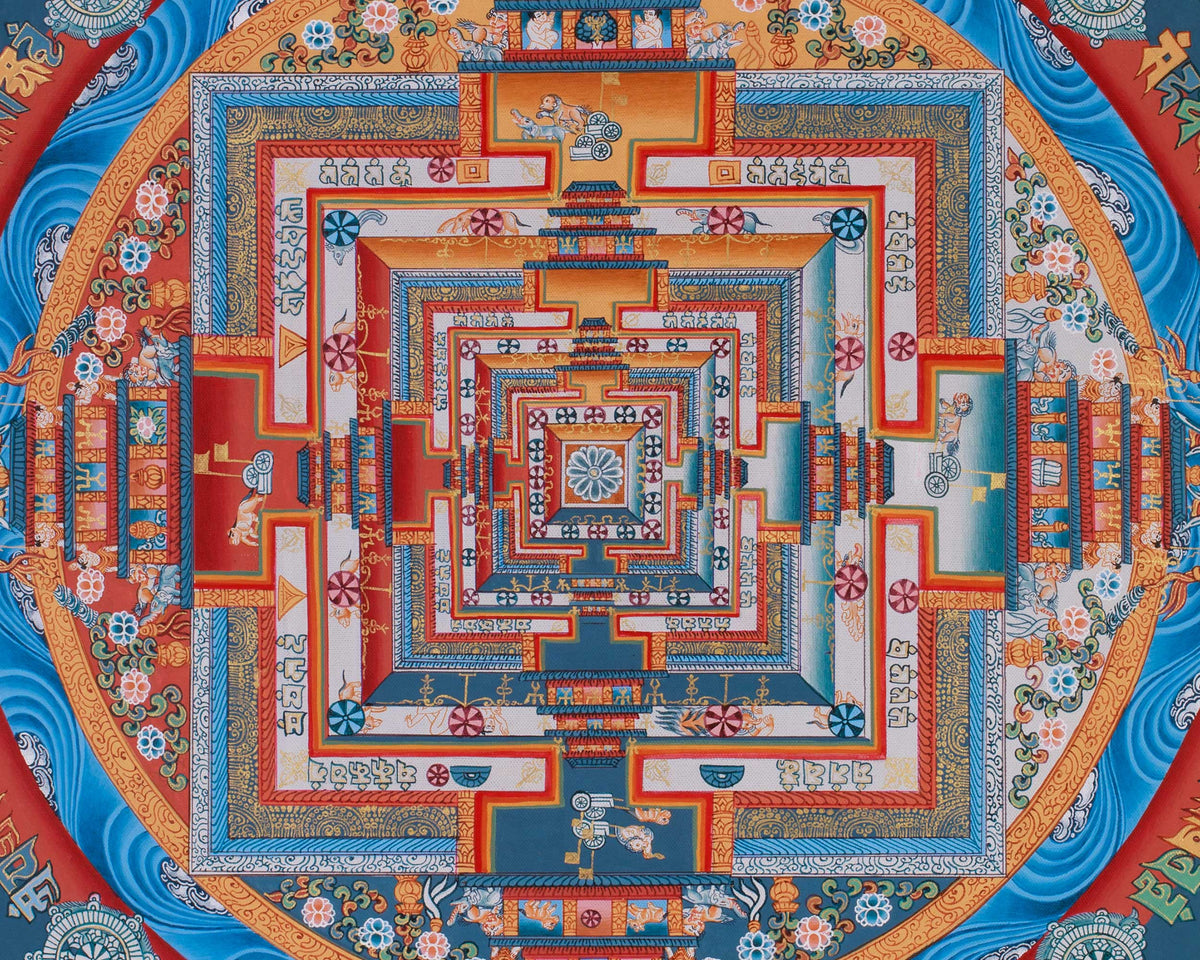 Wheel of Time Painting | Kalachakra Mandala