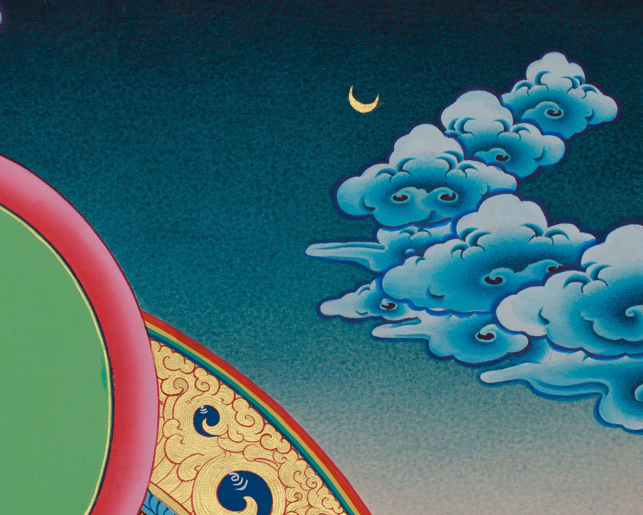 Traditional Samantabhadra Thangka | The Embodiment of Primordial Purity