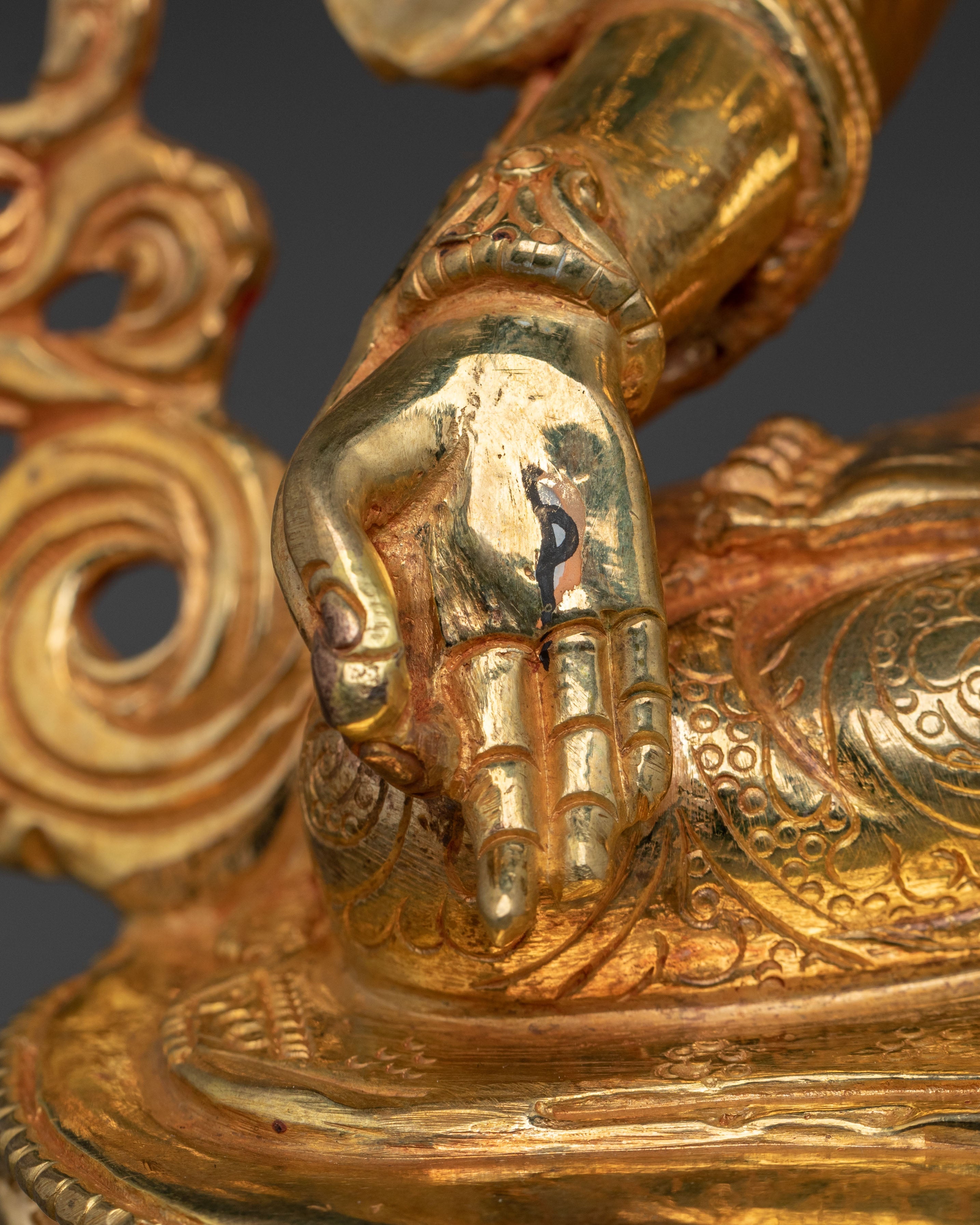 Traditional Himalayan White Tara Figurine | Spiritual Home Decor