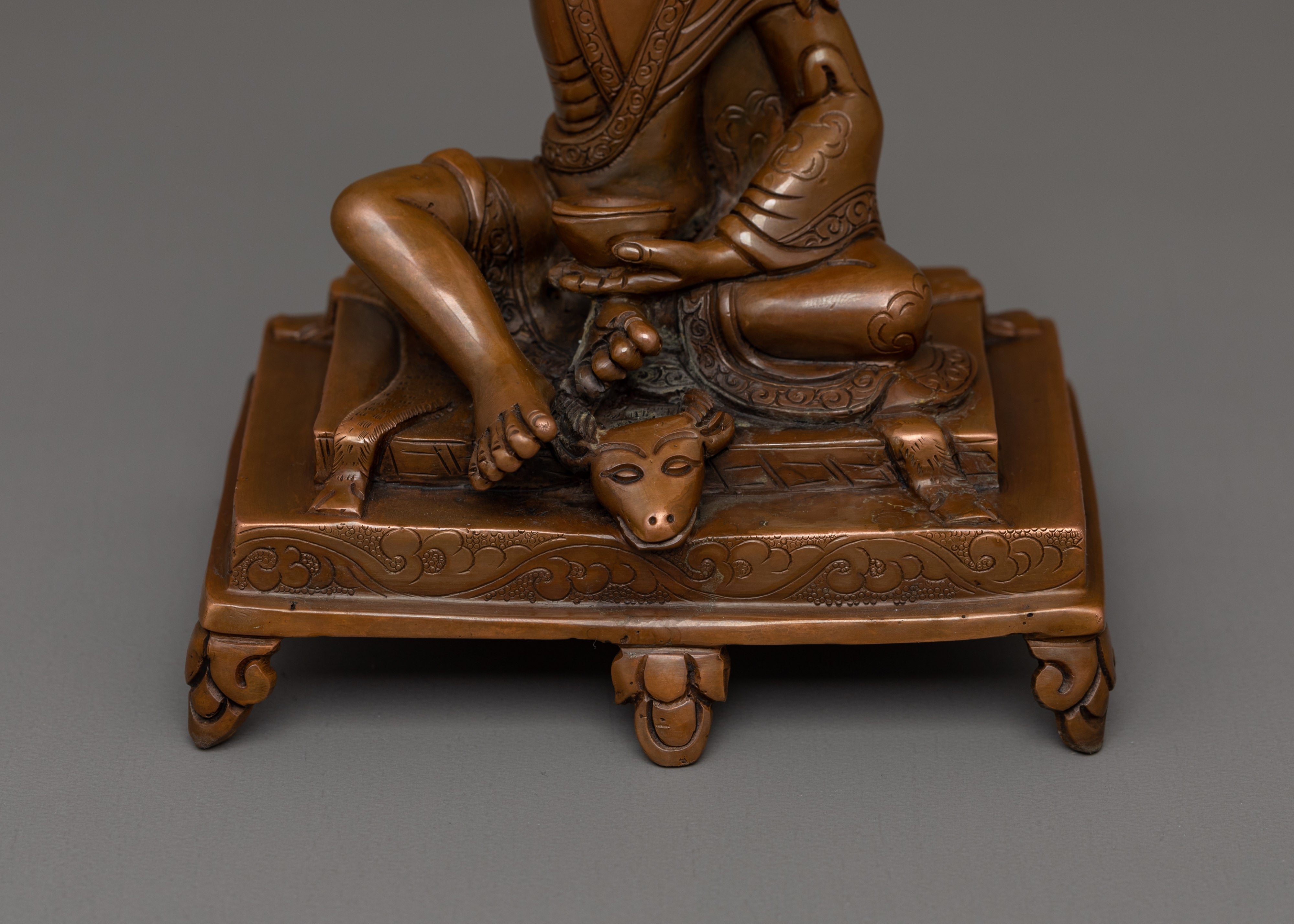 Tibetan Figurine of Milarepa | Himalayan Yogi, and Spiritual Master