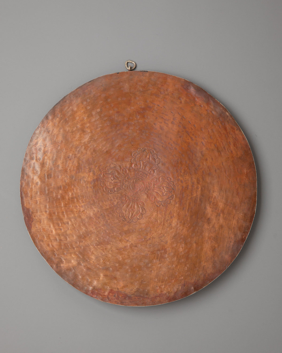 Silver Plated and Oxidized Copper Wall Hanging | Path to Enlightenment