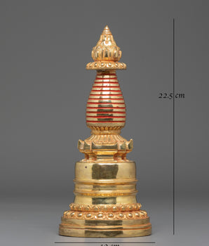 Handcrafted Sacred Himalayan Stupa | Holy Monuments of Enlightenment