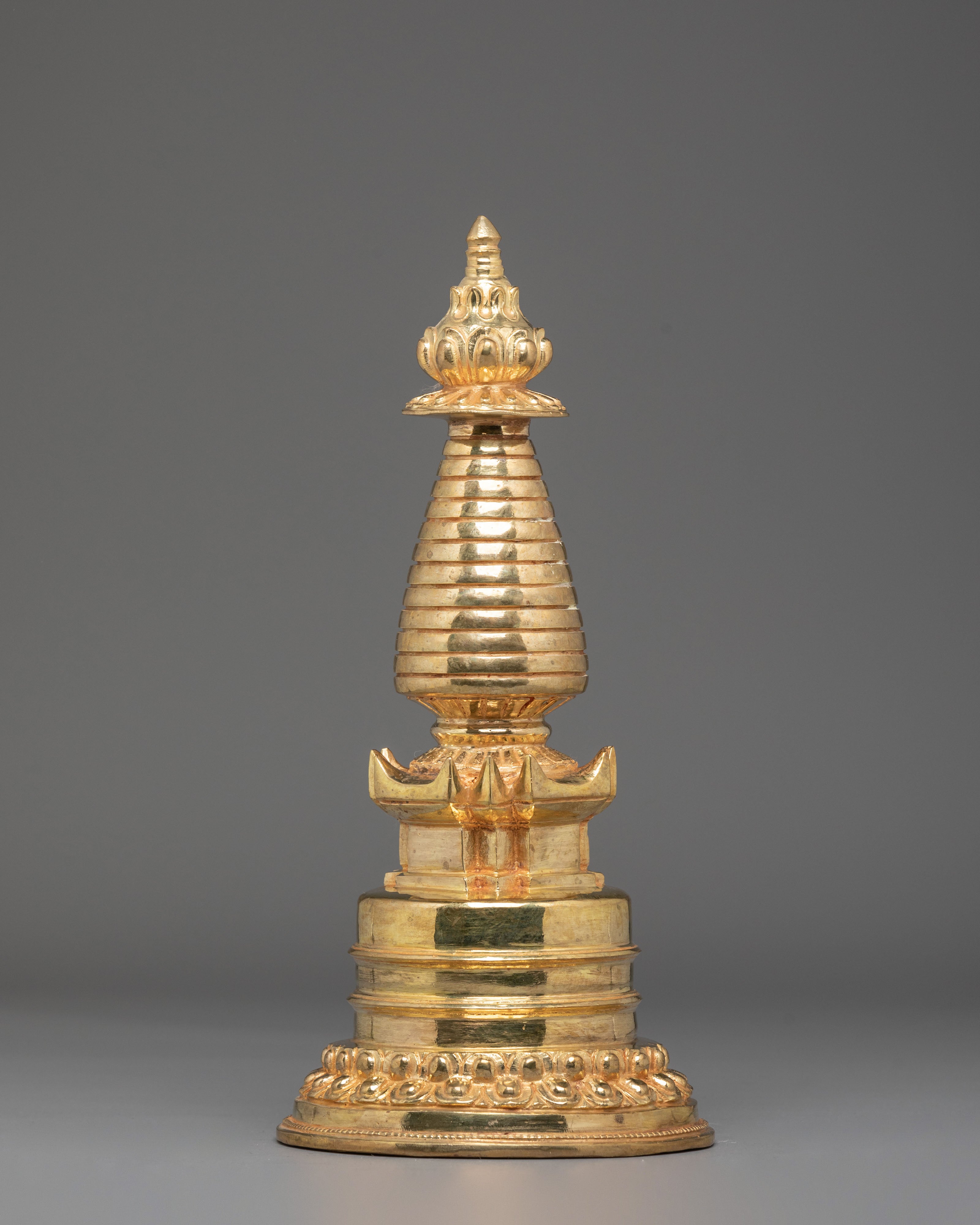 Handcrafted Tibetan Scared Stupa | Path to Enlightenment & Wisdom