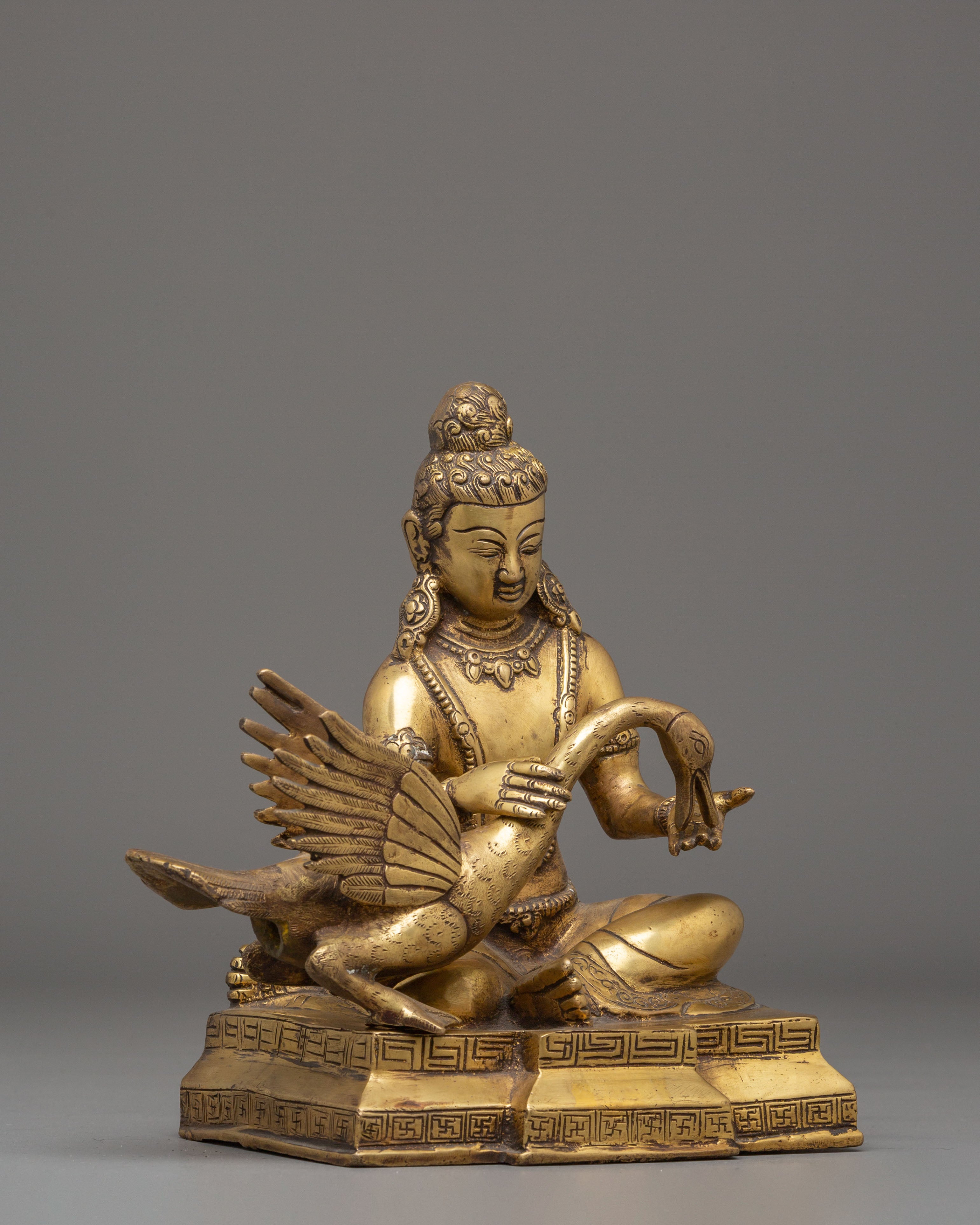 Handcrafted Siddhartha Gautama Bronze Statue | Spiritual Buddha Sculpture