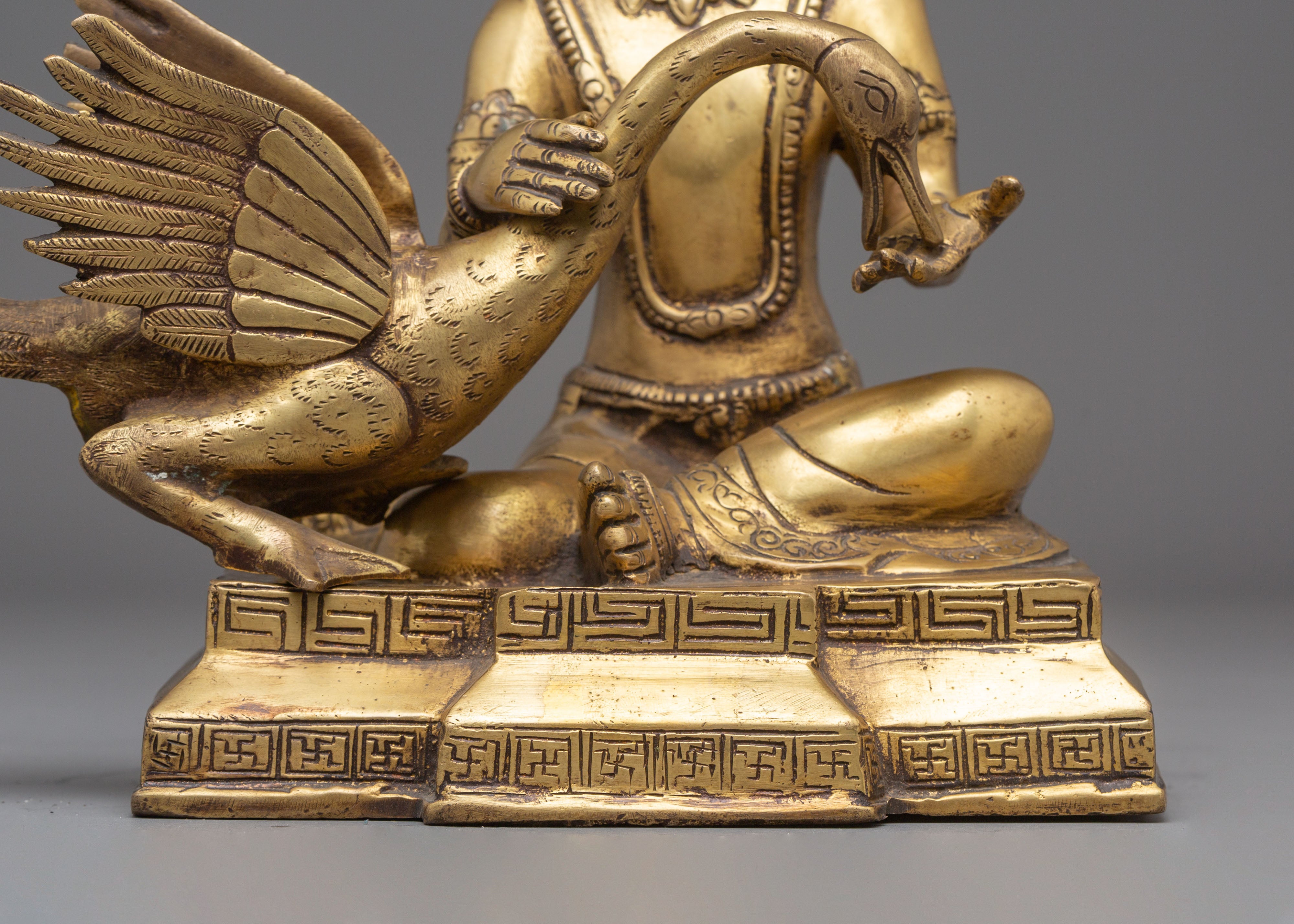 Handcrafted Siddhartha Gautama Bronze Statue | Spiritual Buddha Sculpture