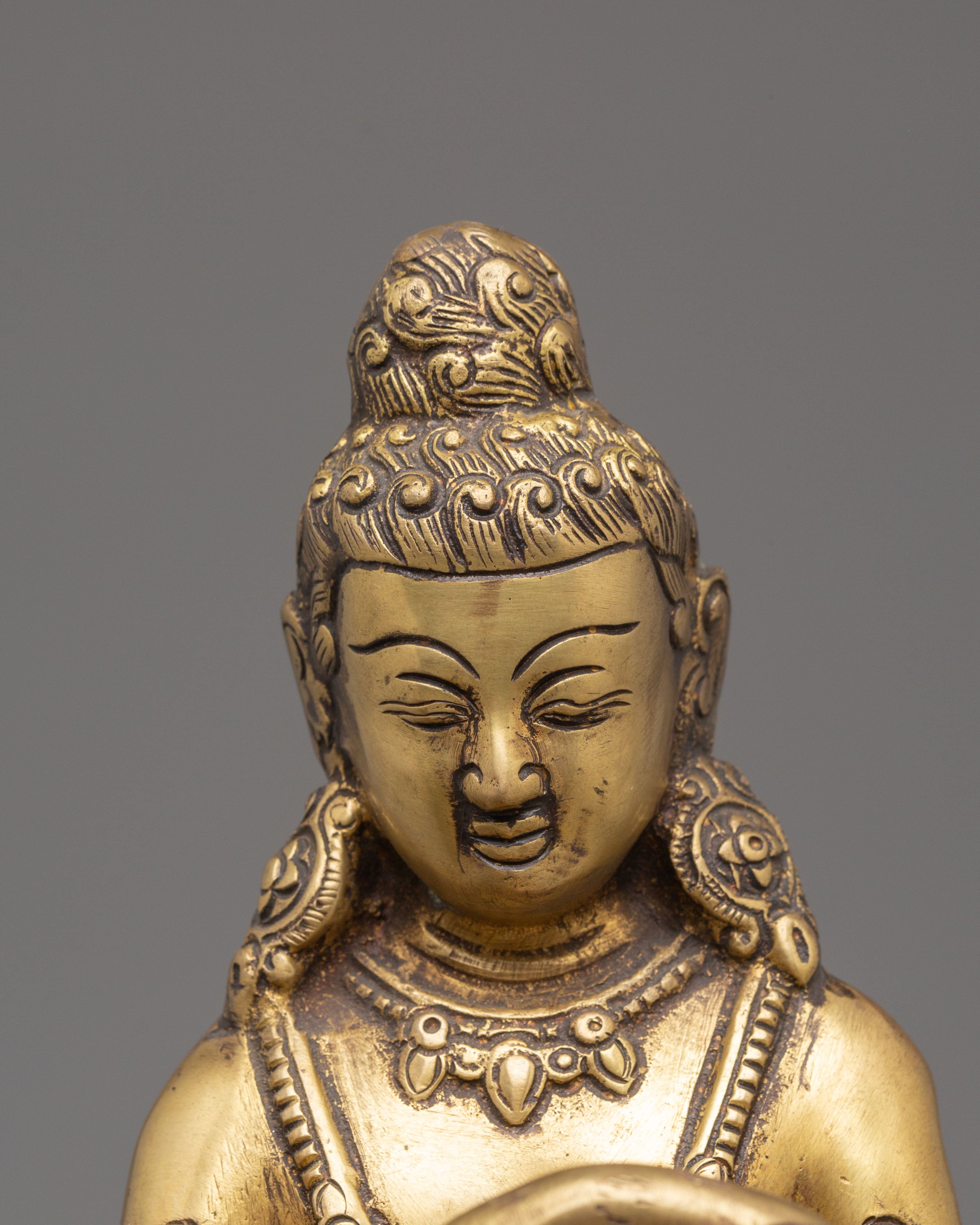 Handcrafted Siddhartha Gautama Bronze Statue | Spiritual Buddha Sculpture