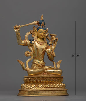 handcrafted-manjushri-sculpture