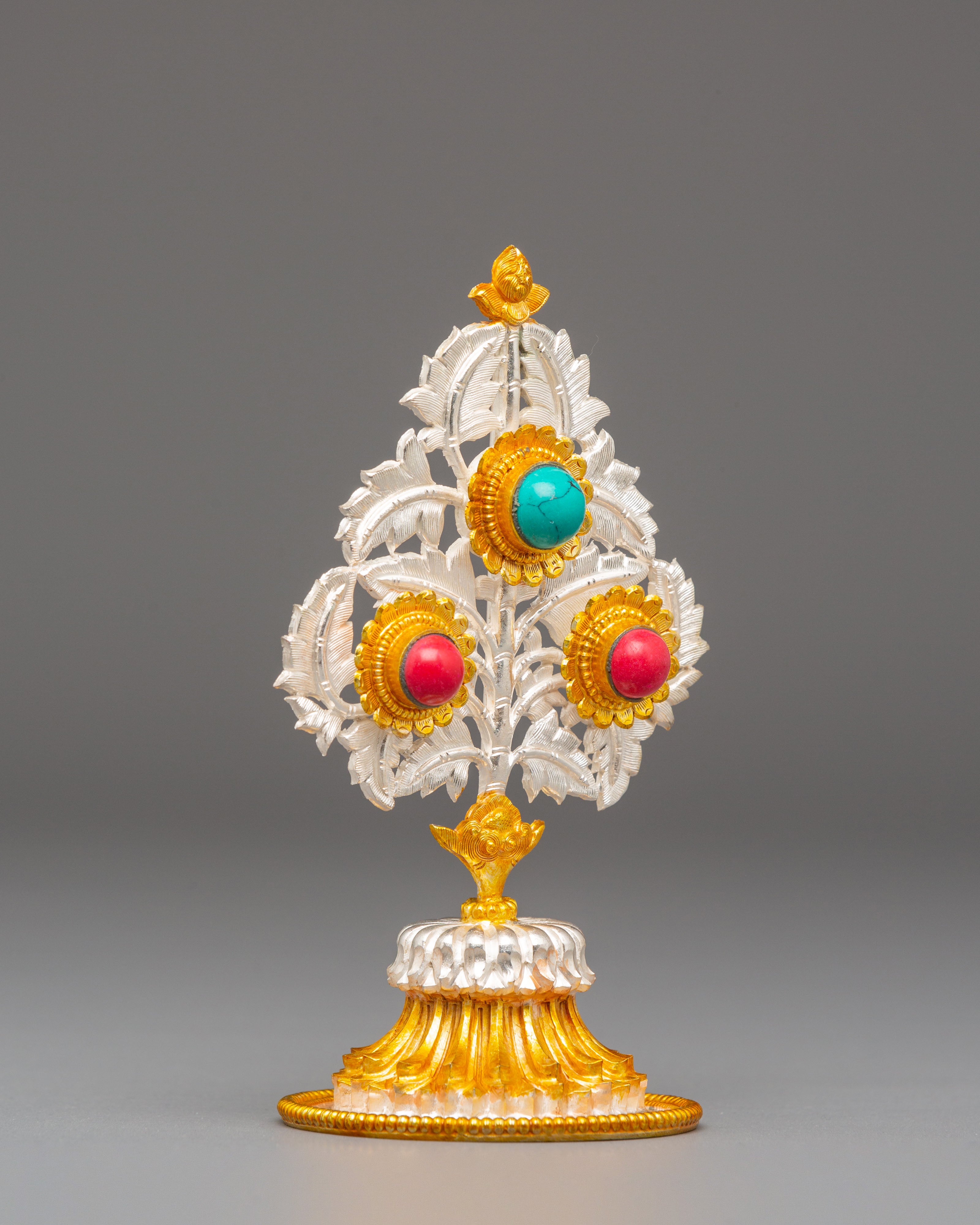 Tibetan Decorative Tree | Handcrafted Buddhist Wish-Fulfilling Ornament