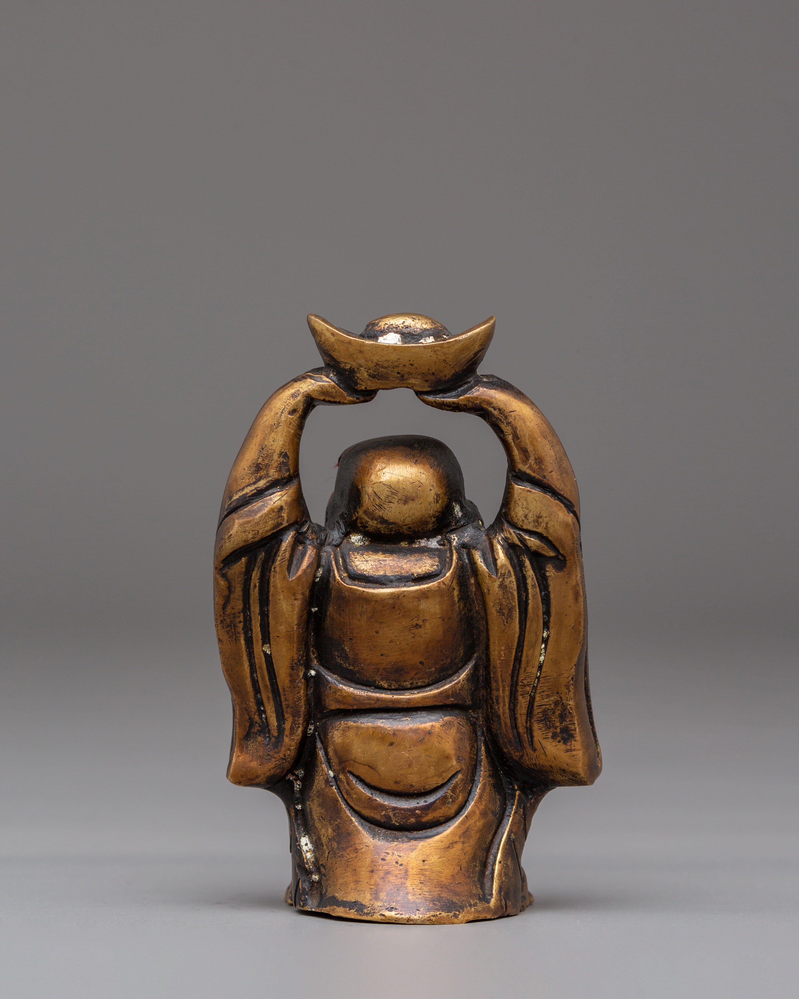 Handcrafted Laughing Buddha Set