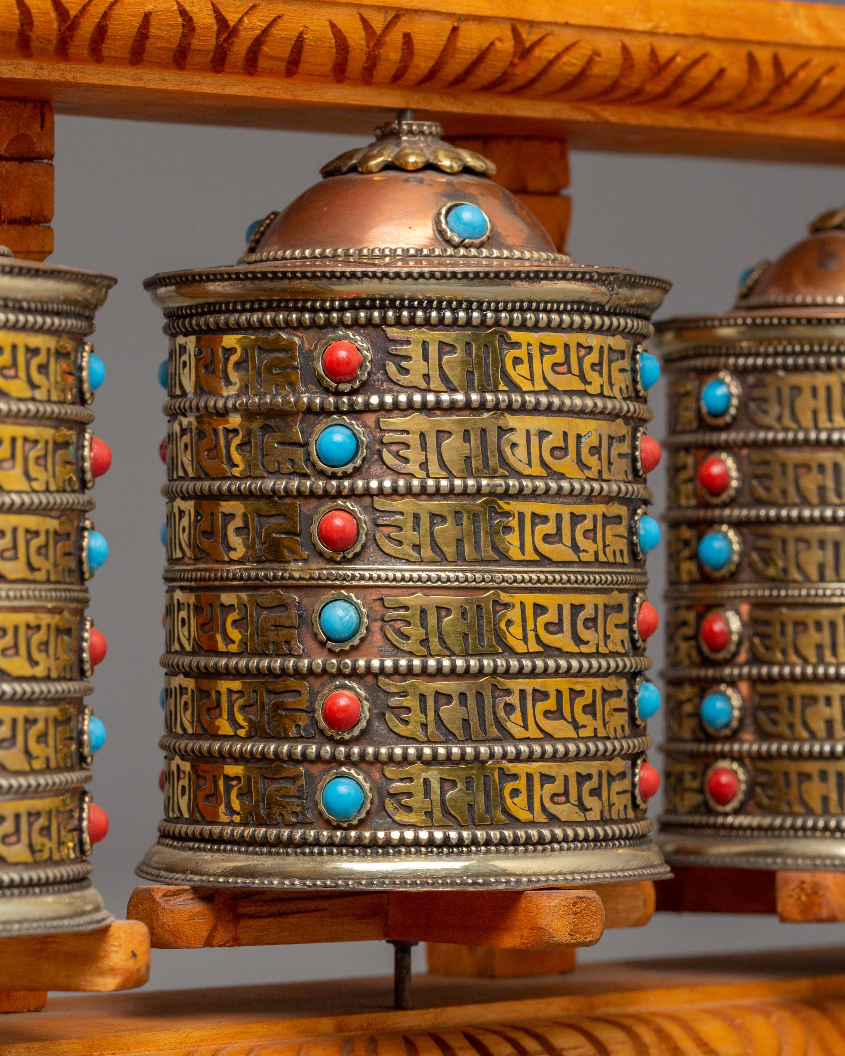 Buddhist Prayer Wheel for Rituals | Tibetan Prayer Wheel for Meditation