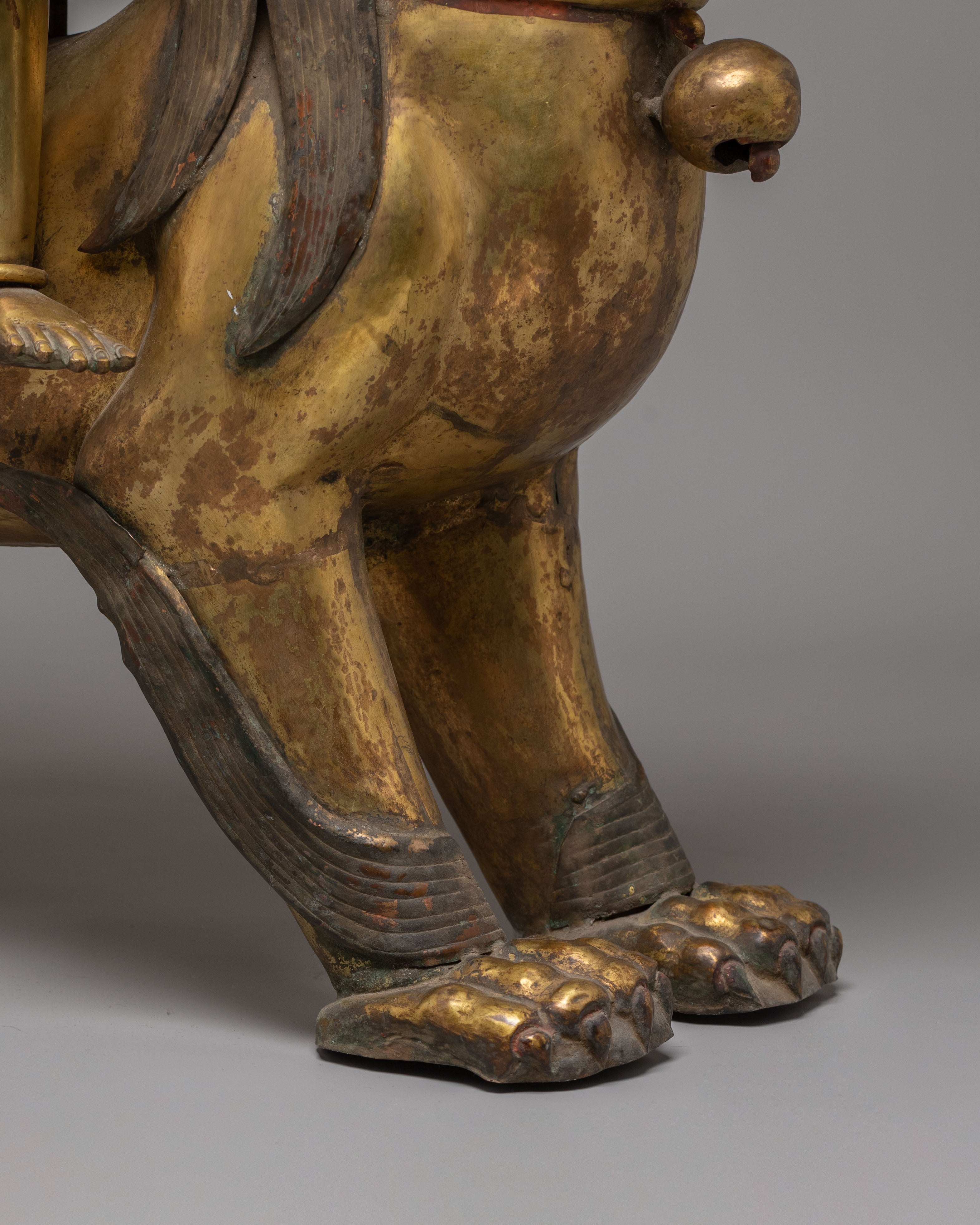 Handmade Lion Set Statue | Pair of Lion