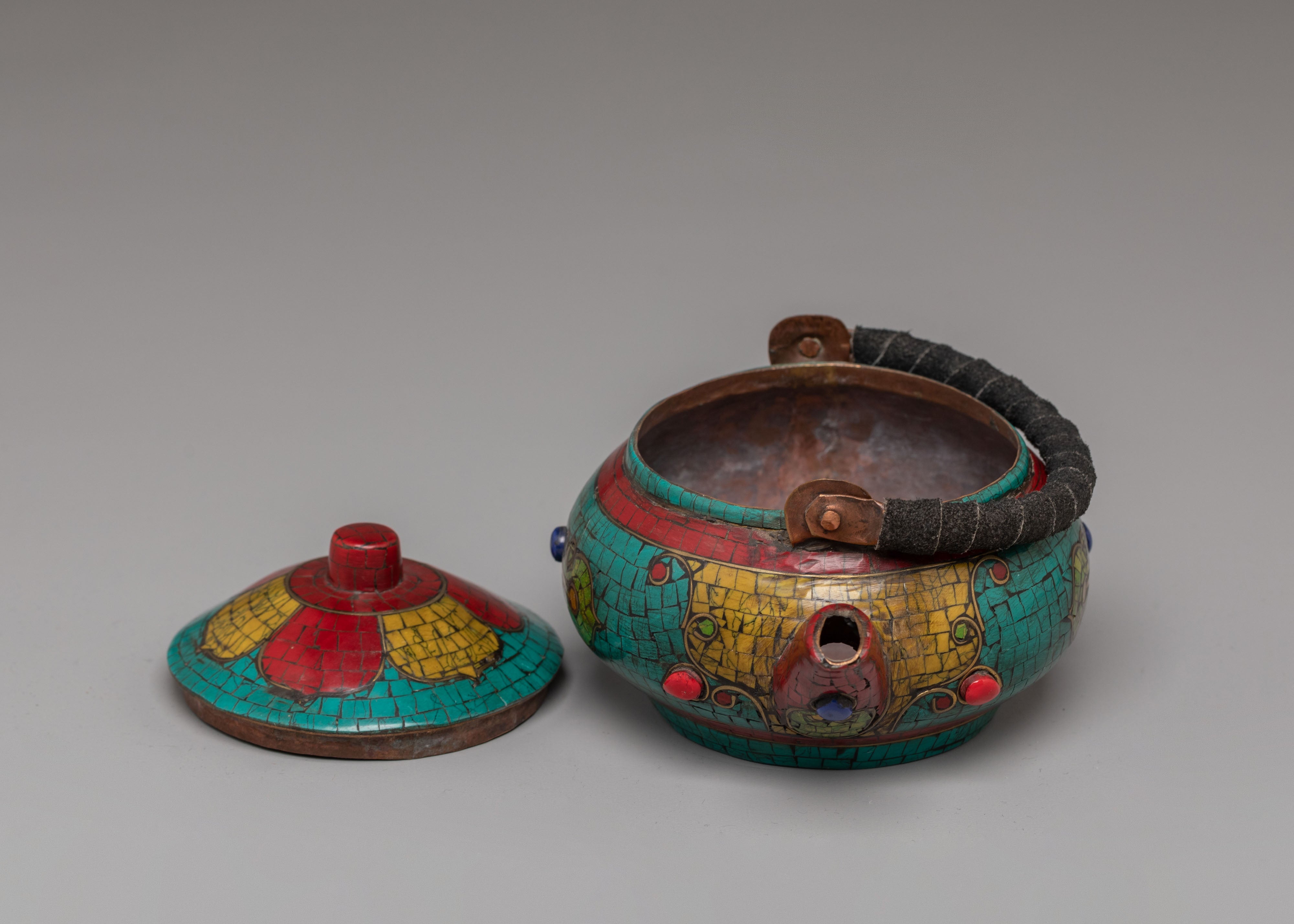 Tibetan Handcrafted Tea Pot | The Art of Mindfulness