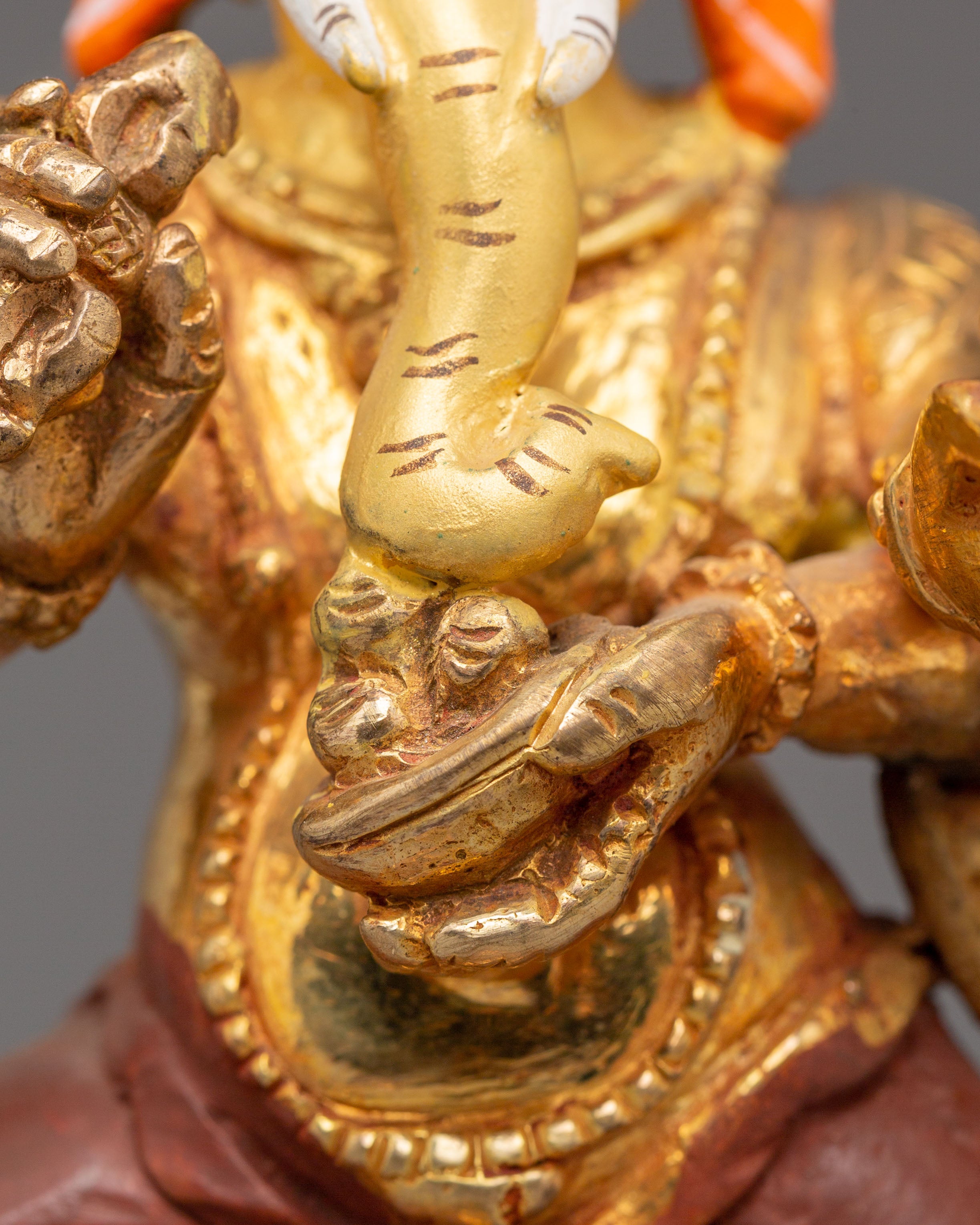 Handmade Divine Statue of Lord Ganesh | Symbol of Boundless Wisdom