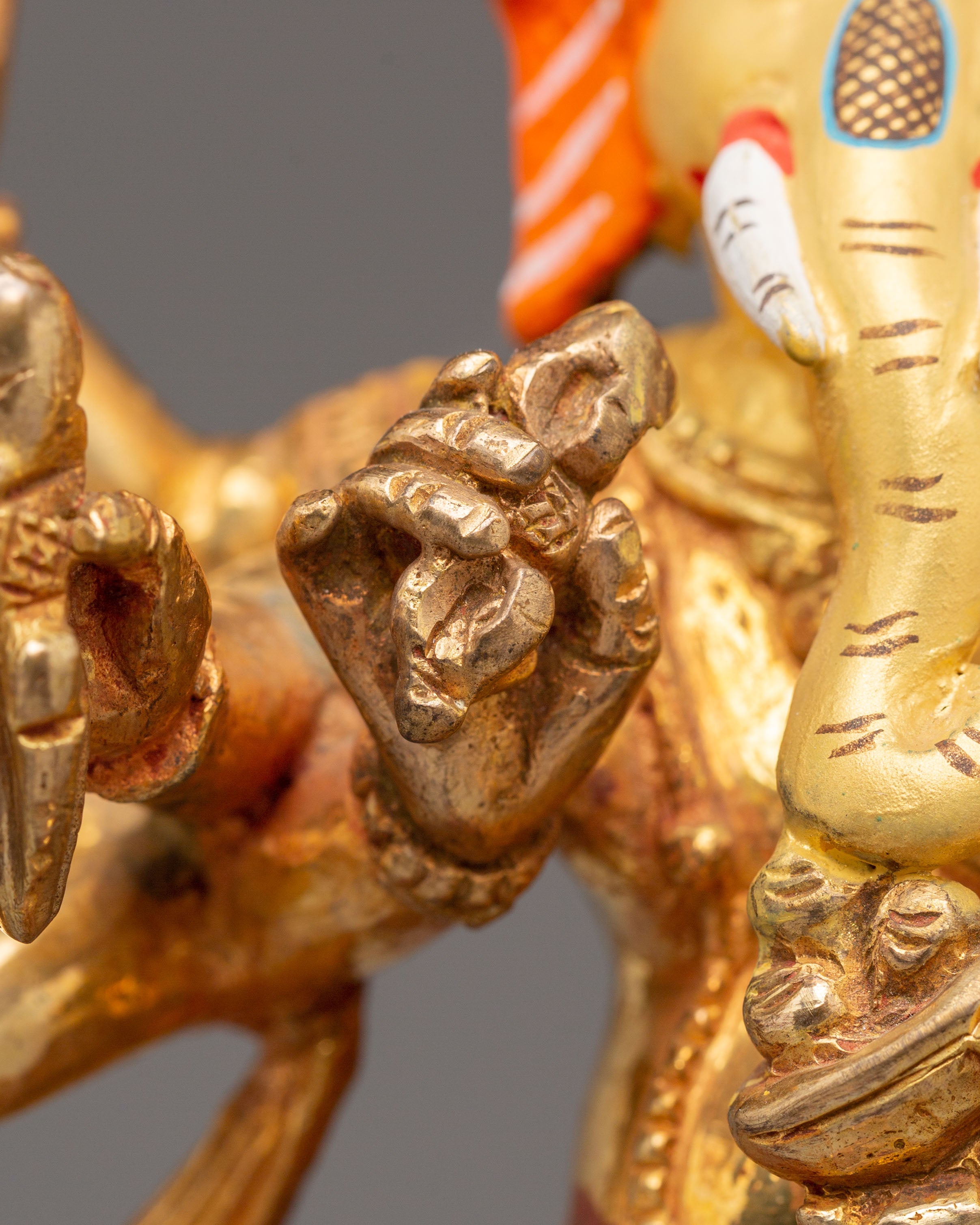 Handmade Divine Statue of Lord Ganesh | Symbol of Boundless Wisdom