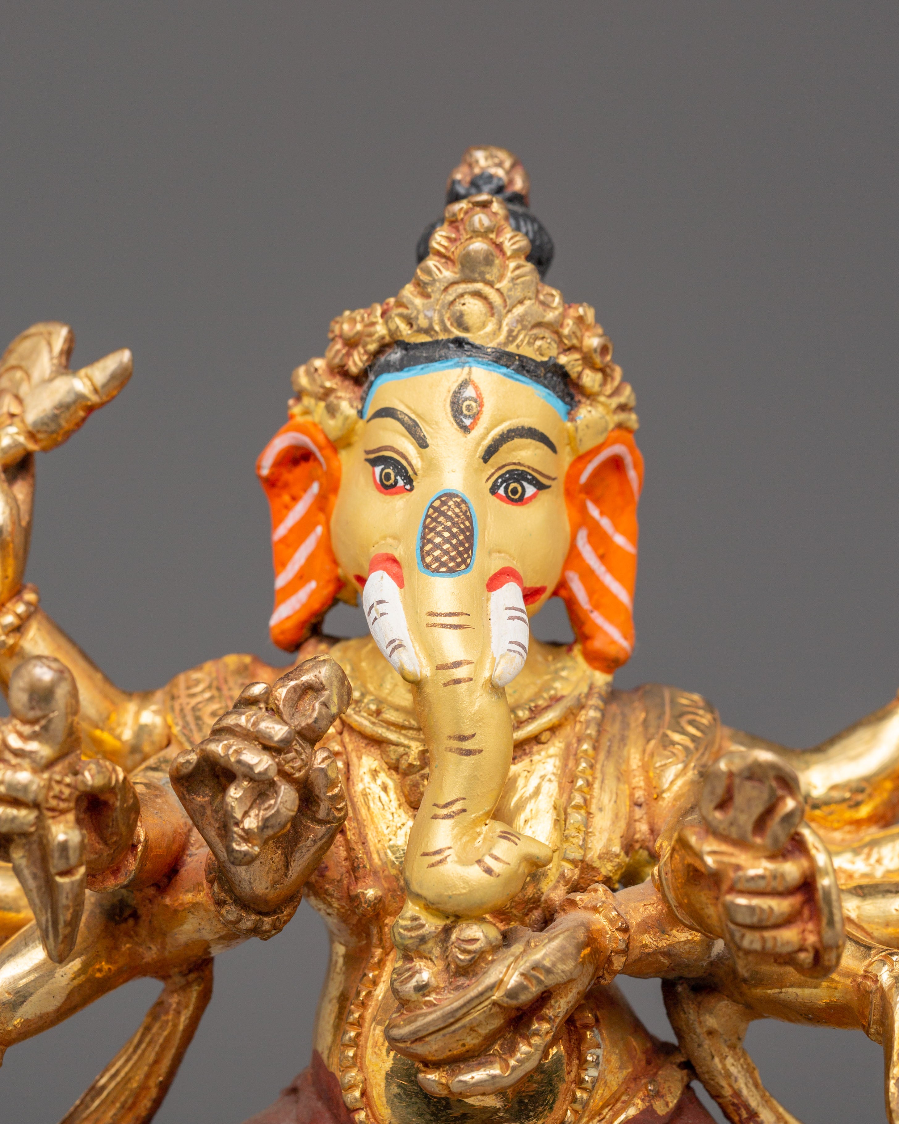 Handmade Divine Statue of Lord Ganesh | Symbol of Boundless Wisdom