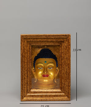 Handcrafted Buddha Head Wall Hanging | Path to Enlightenment