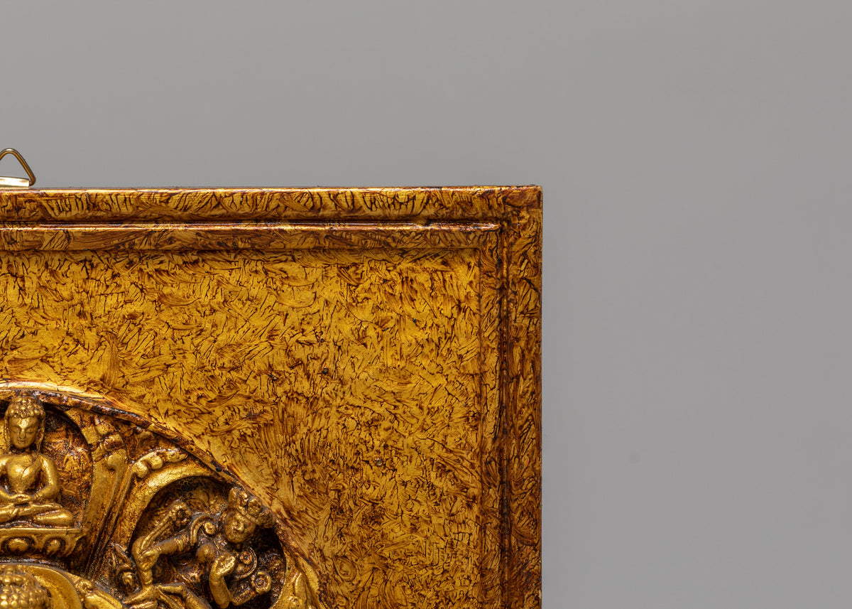 Tibetan Shakyamuni Buddha Wall Hanging | Embodying Wisdom
