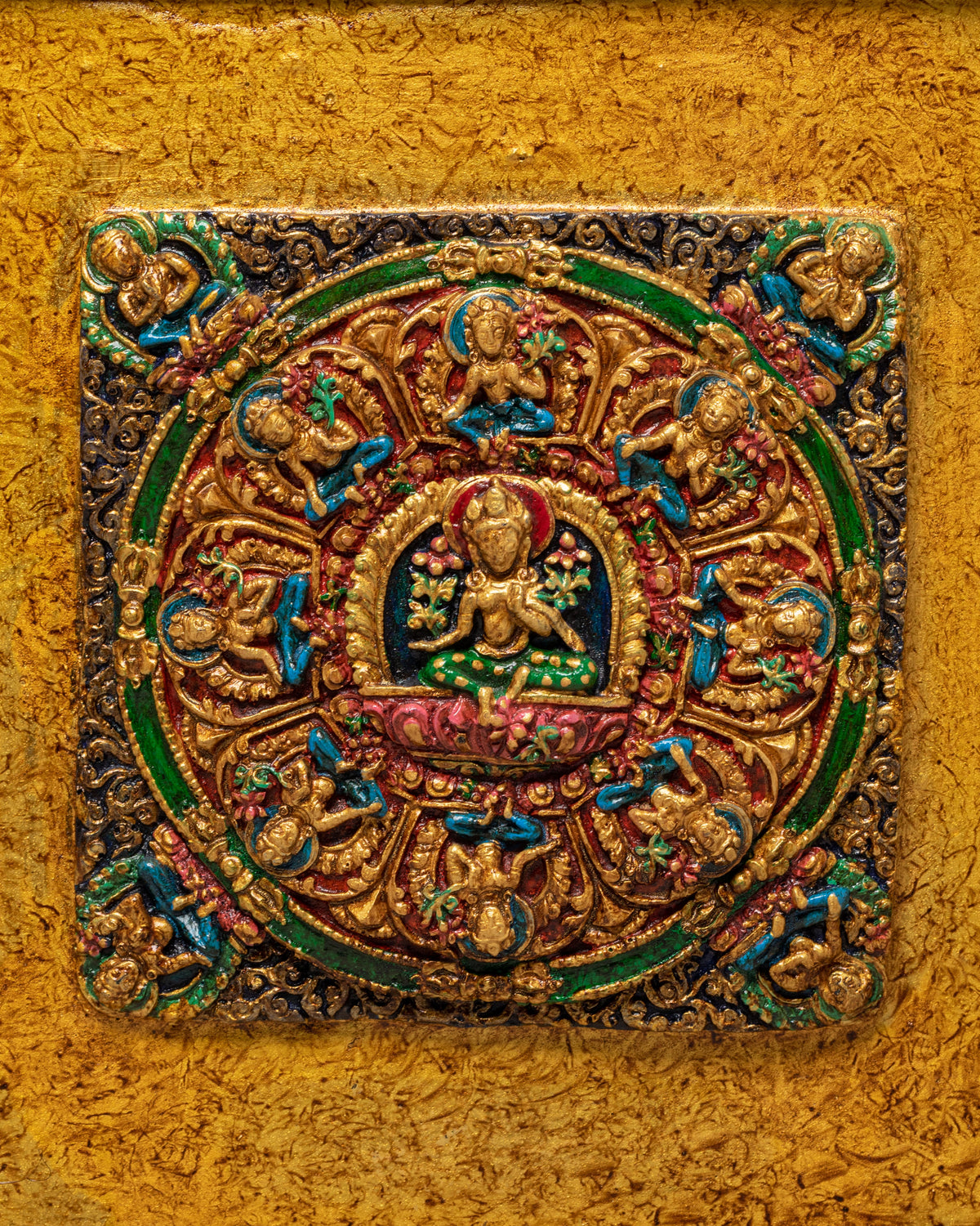 Sacred Wall Hanging of Green Tara | Mother of All Buddhas
