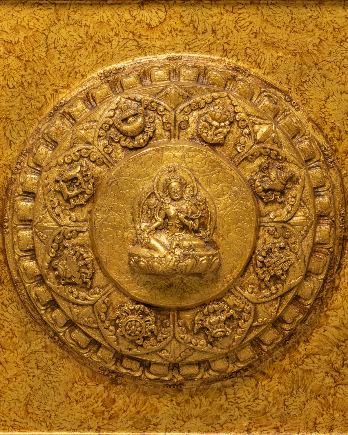 Himalayan Handcrafted Green Tara Wall Hanging | Symbol of Compassion