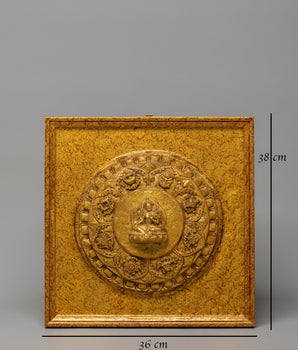 Himalayan Handcrafted Green Tara Wall Hanging | Symbol of Compassion