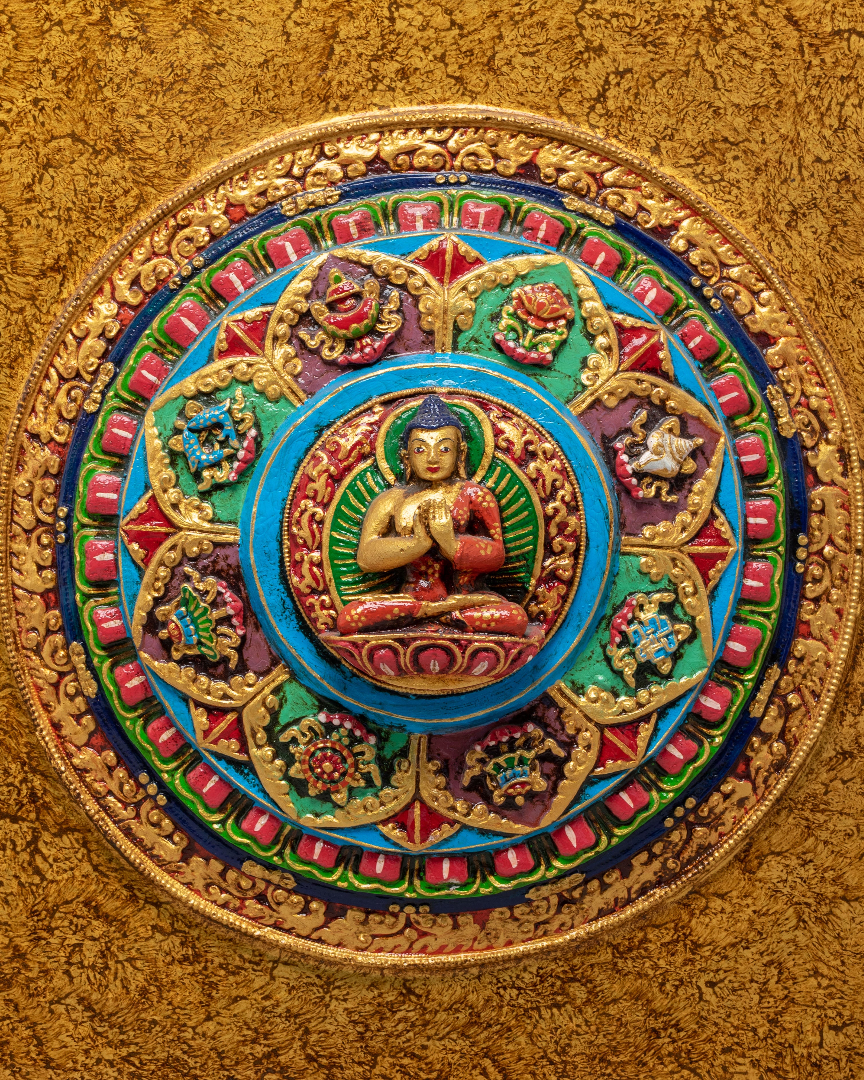 Vairocana Buddha Wall Art | Buddha of Universal Wisdom