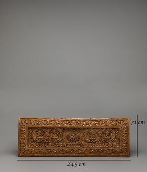 Sacred Yamantaka Wall Hanging | Tibetan Religious Wall Art for Meditation & Home Decor