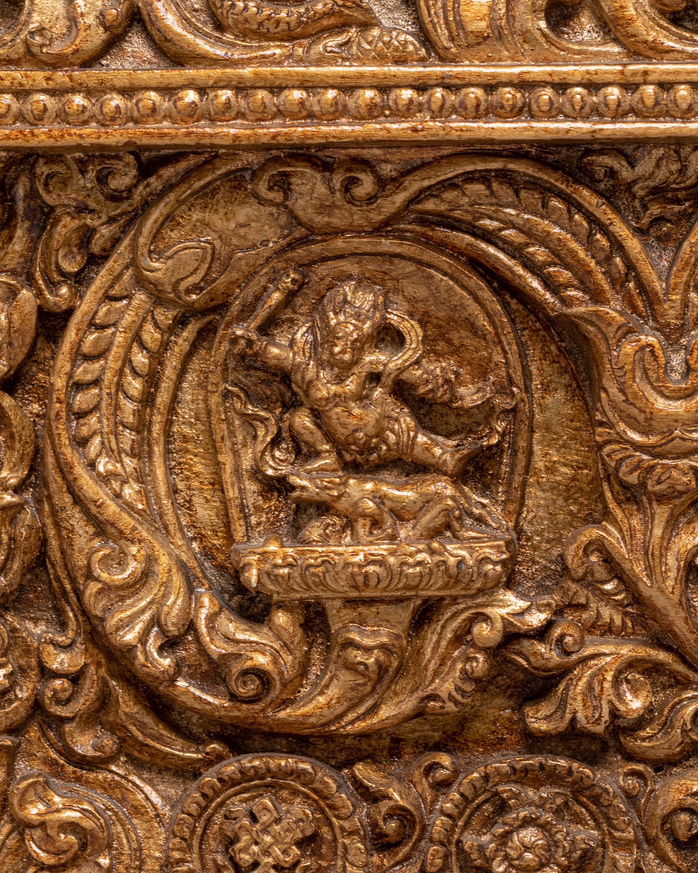 Sacred Yamantaka Wall Hanging | Tibetan Religious Wall Art for Meditation & Home Decor